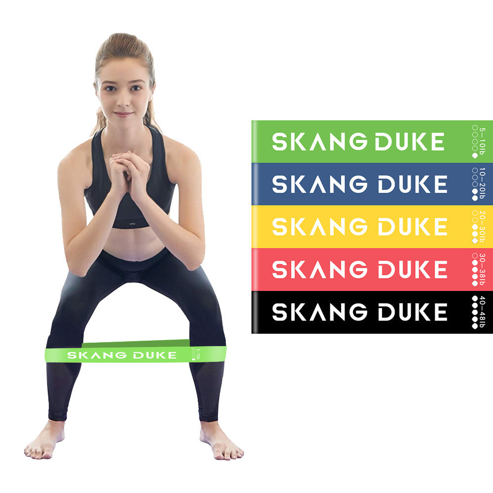 5-Level Resistance Rubber Bands – Versatile Yoga & Fitness Training Set - Prime Ritual