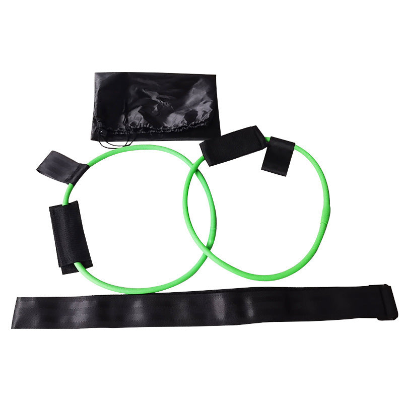 Latex Material Yoga Fitness Belt Foot Pedal Tension Rope - Prime Ritual