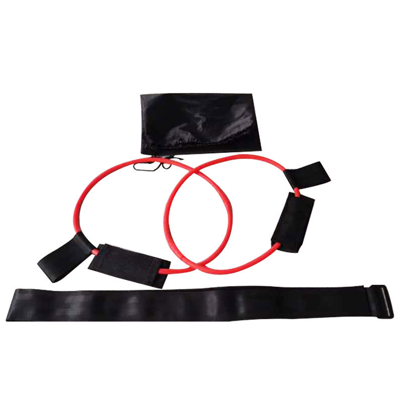 Latex Material Yoga Fitness Belt Foot Pedal Tension Rope - Prime Ritual