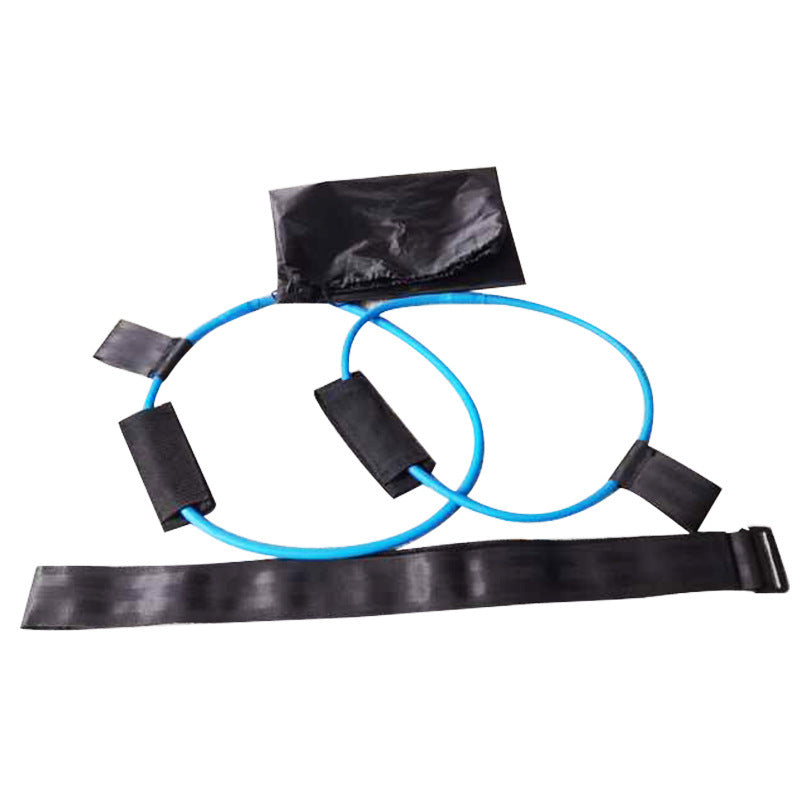 Latex Material Yoga Fitness Belt Foot Pedal Tension Rope - Prime Ritual