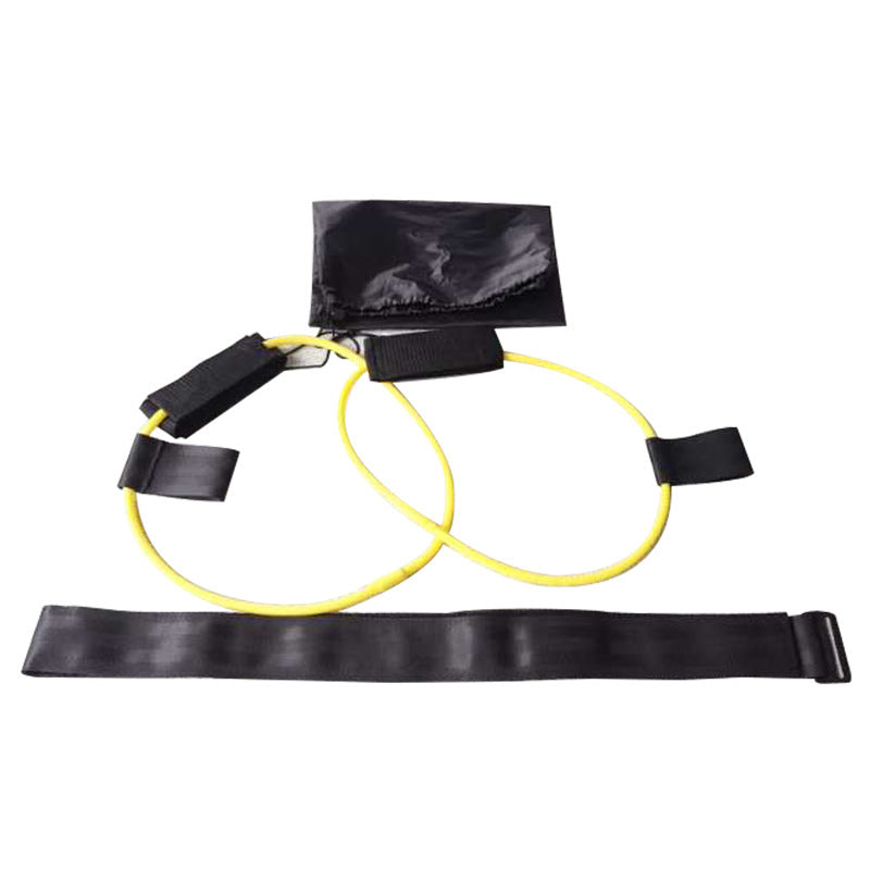 Latex Material Yoga Fitness Belt Foot Pedal Tension Rope - Prime Ritual
