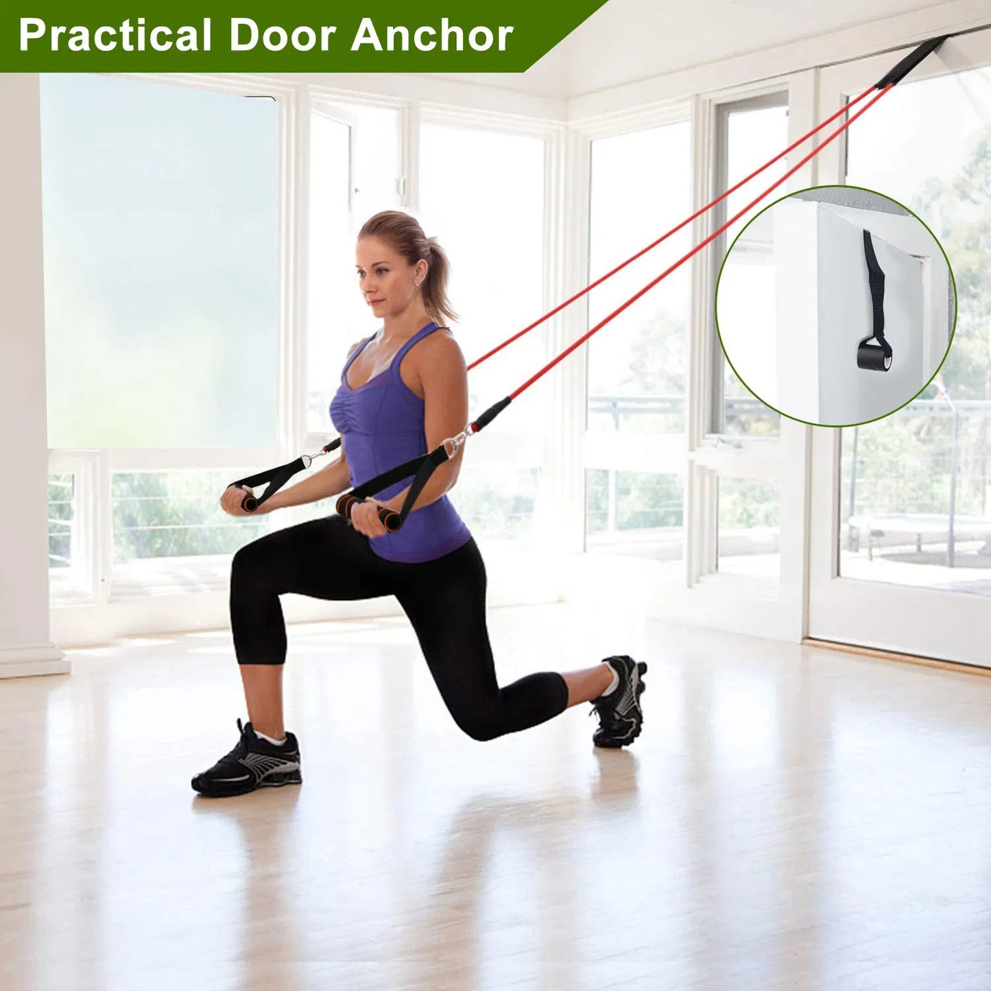 11-Piece Resistance Bands Set – Full-Body Home Workout Solution - Prime Ritual