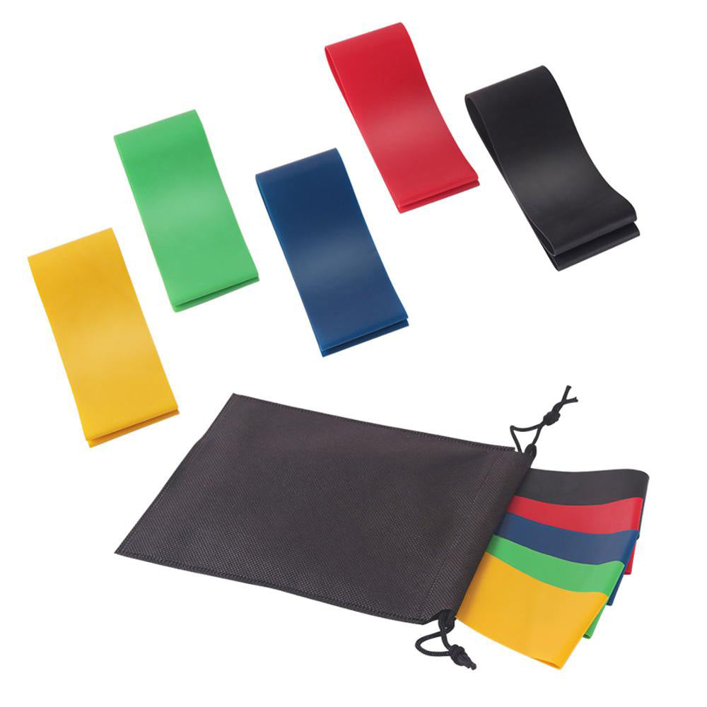 5-Level Resistance Rubber Bands – Versatile Yoga & Fitness Training Set - Prime Ritual