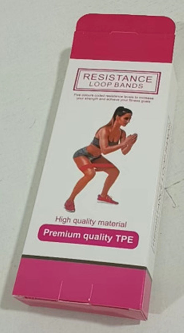 5-Level Resistance Rubber Bands – Versatile Yoga & Fitness Training Set - Prime Ritual