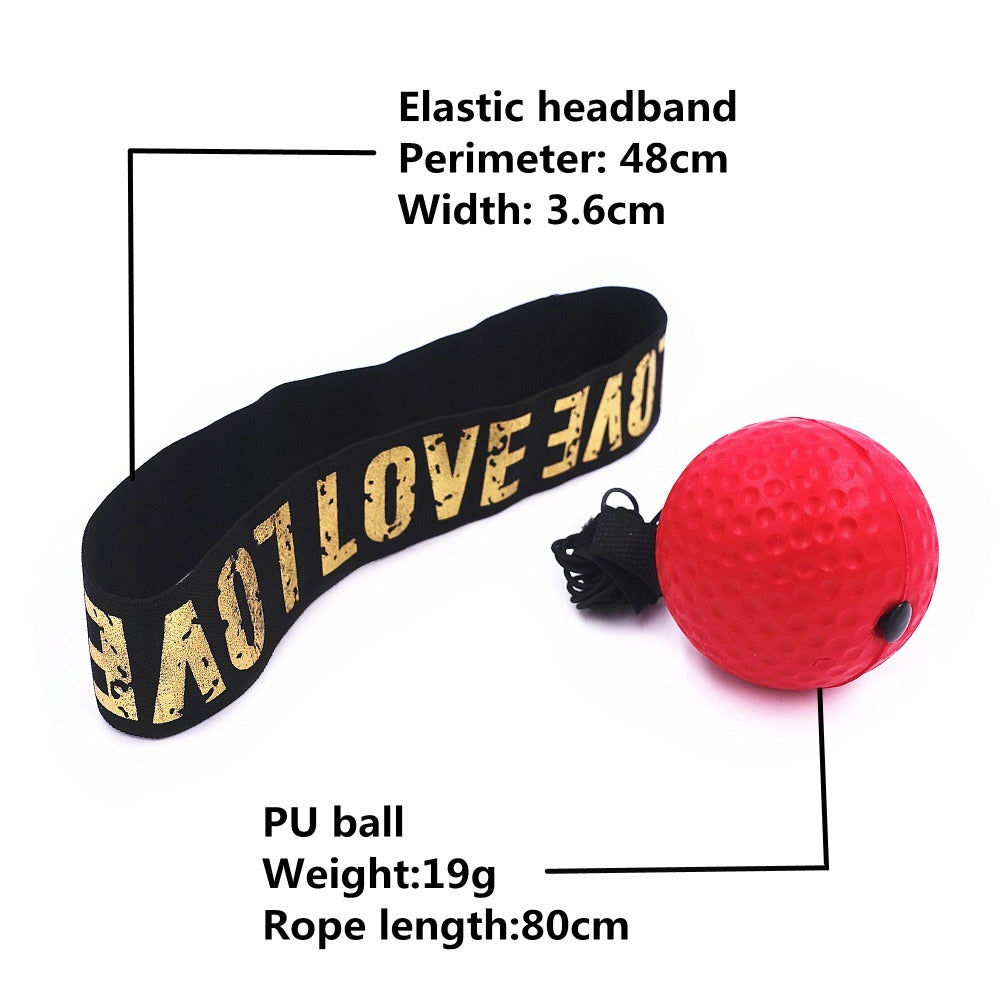 Boxing Reflex Speed Punch Ball – Agility & Hand-Eye Coordination Trainer - Prime Ritual