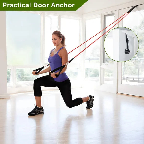 11-Piece Resistance Bands Set – Full-Body Home Workout Solution - Prime Ritual