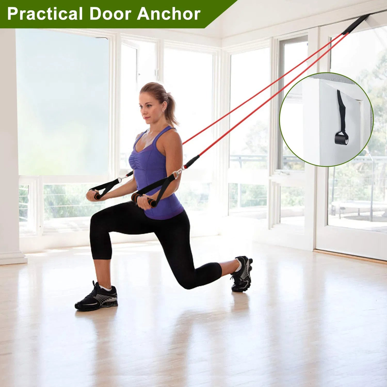 11-Piece Resistance Bands Set – Full-Body Home Workout Solution - Prime Ritual