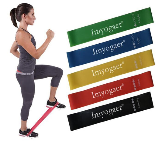 Gym Fitness Resistance Bands – Yoga, Stretch & Pull-Up Assist - Prime Ritual