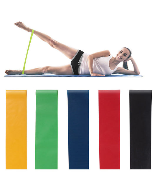 5-Level Resistance Rubber Bands – Versatile Yoga & Fitness Training Set - Prime Ritual