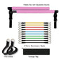 Fitness Yoga Pilates Bar – Portable Resistance Band Trainer for Home Workouts - Prime Ritual