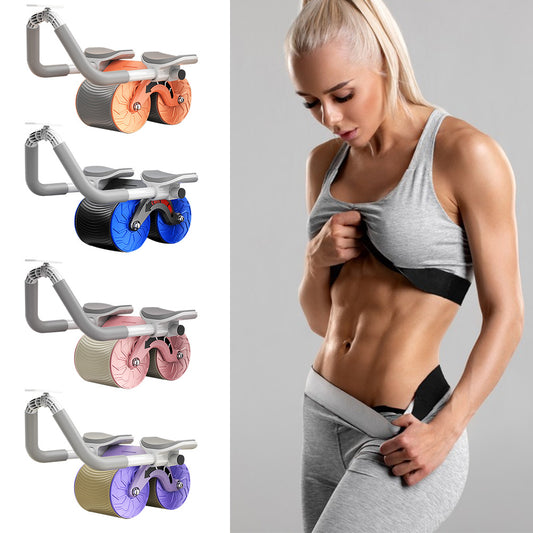 2-in-1 Smart Counting Exercise Belly Wheel – Indoor Fitness for Men & Women - Prime Ritual